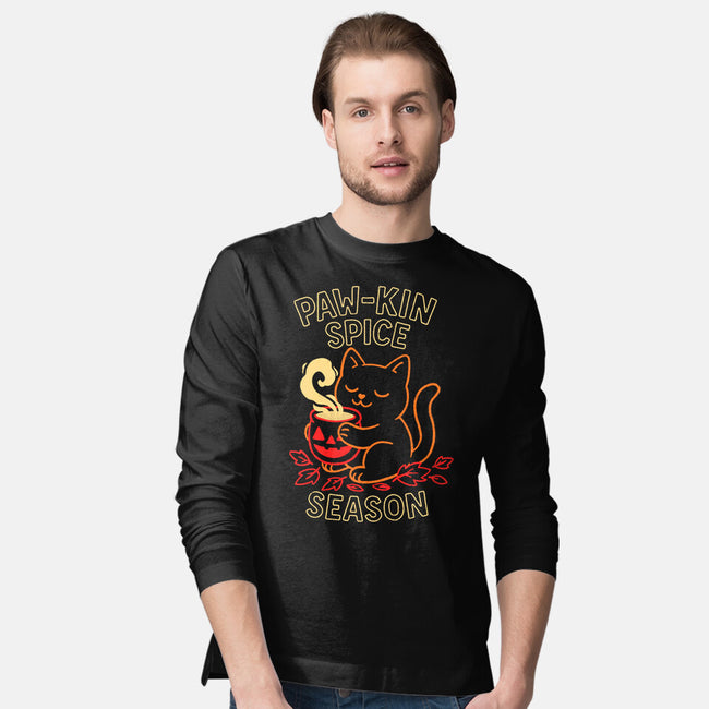 Paw-kin Spice Season-Mens-Long Sleeved-Tee-fanfreak1