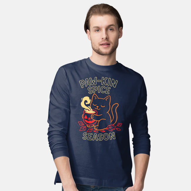Paw-kin Spice Season-Mens-Long Sleeved-Tee-fanfreak1