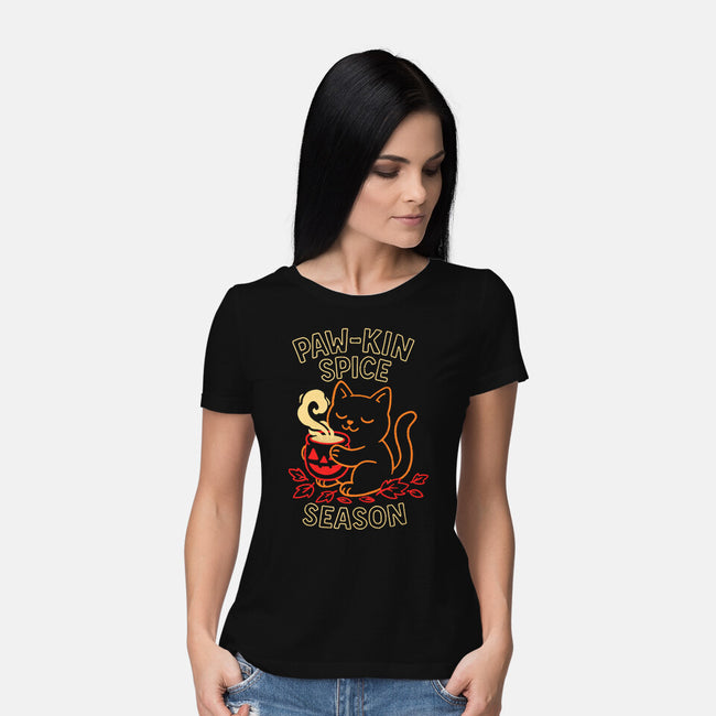 Paw-kin Spice Season-Womens-Basic-Tee-fanfreak1