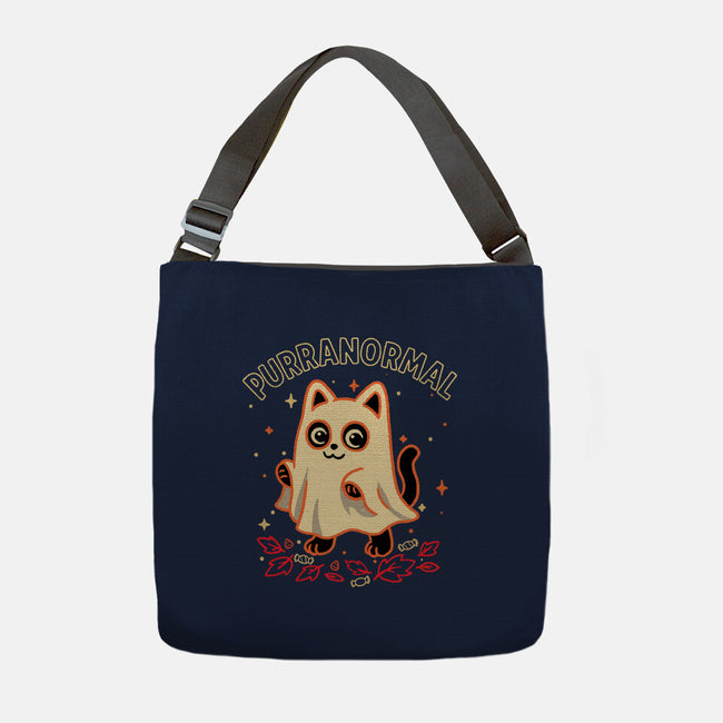 Purranormal Kitty-None-Adjustable Tote-Bag-fanfreak1