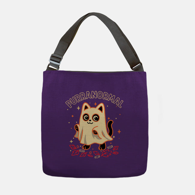 Purranormal Kitty-None-Adjustable Tote-Bag-fanfreak1