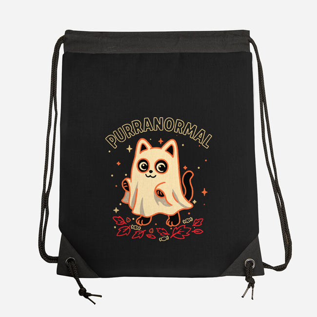 Purranormal Kitty-None-Drawstring-Bag-fanfreak1