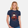 Creep It Cozy-Womens-Fitted-Tee-fanfreak1