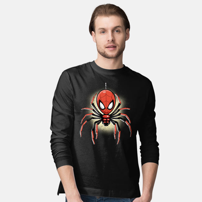 Webslinger From Queens-Mens-Long Sleeved-Tee-palmstreet