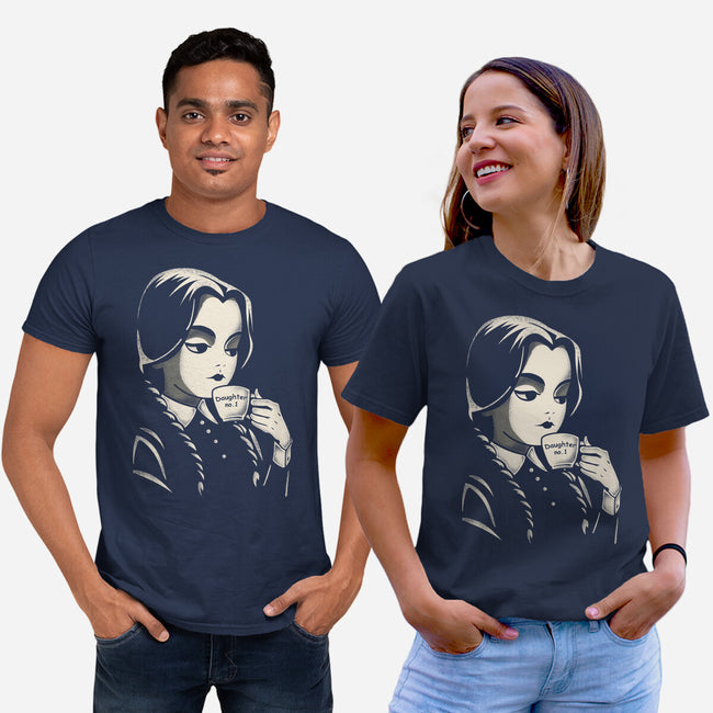 Daughter Number One-Unisex-Basic-Tee-turborat14