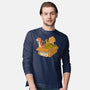 Adopt A Dinosaur-Mens-Long Sleeved-Tee-patrickgp