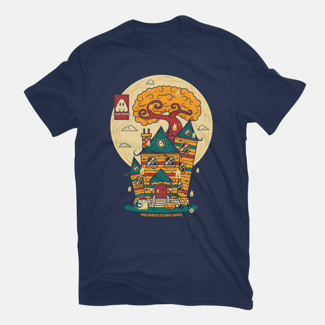Haunted Getaway-Womens-Fitted-Tee-krisren28