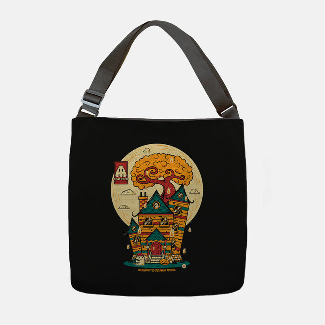 Haunted Getaway-None-Adjustable Tote-Bag-krisren28
