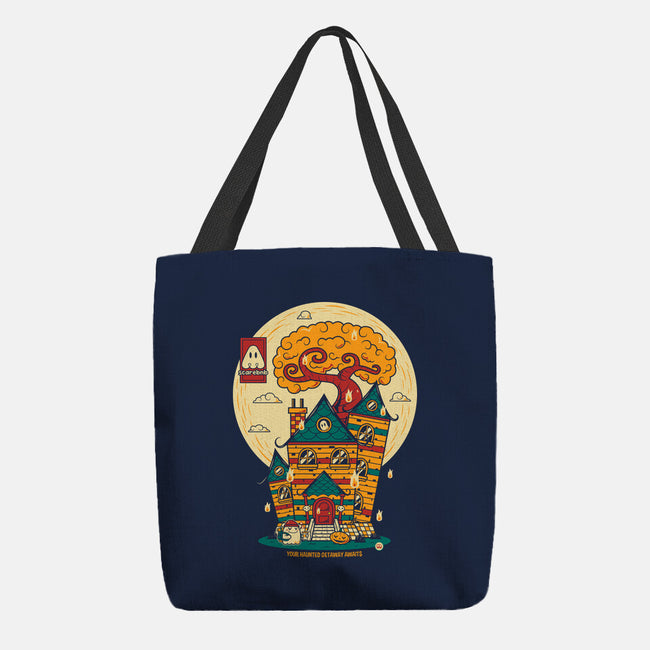 Haunted Getaway-None-Basic Tote-Bag-krisren28