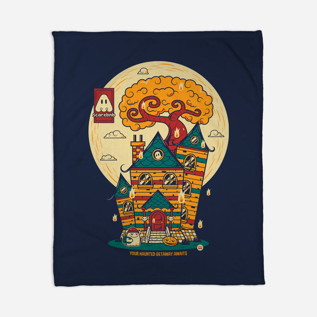 Haunted Getaway-None-Fleece-Blanket-krisren28