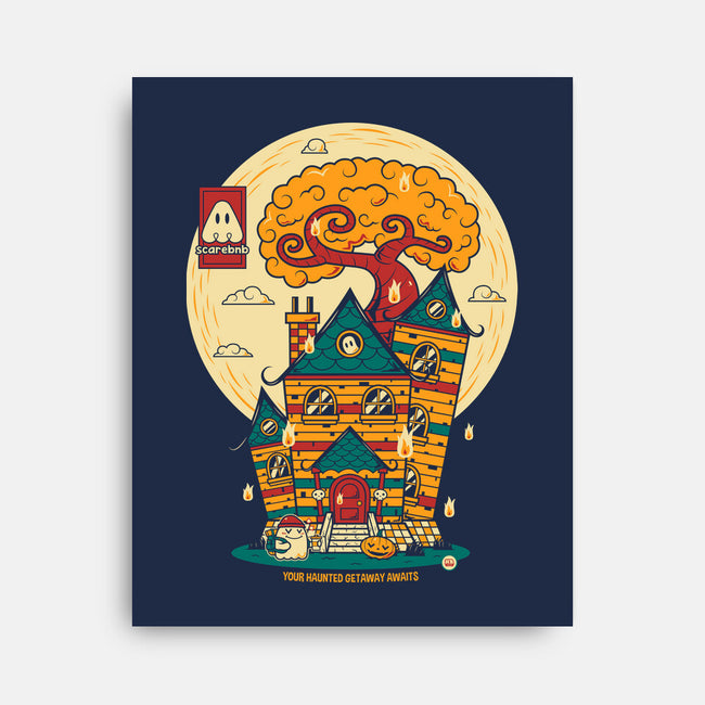 Haunted Getaway-None-Stretched-Canvas-krisren28
