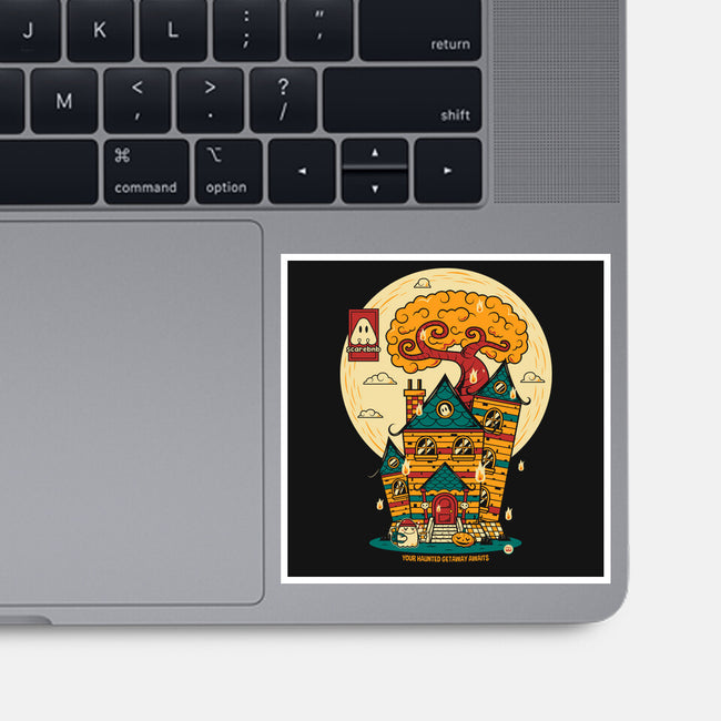 Haunted Getaway-None-Glossy-Sticker-krisren28