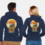 Haunted Getaway-Unisex-Zip-Up-Sweatshirt-krisren28
