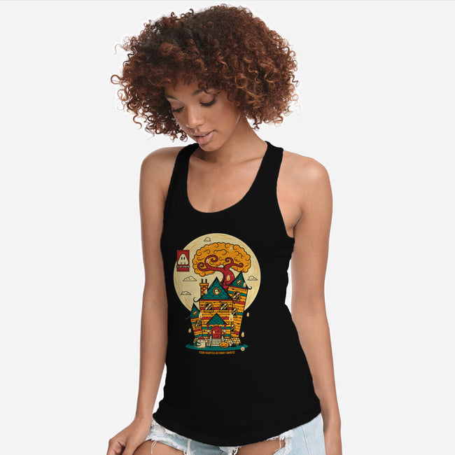 Haunted Getaway-Womens-Racerback-Tank-krisren28