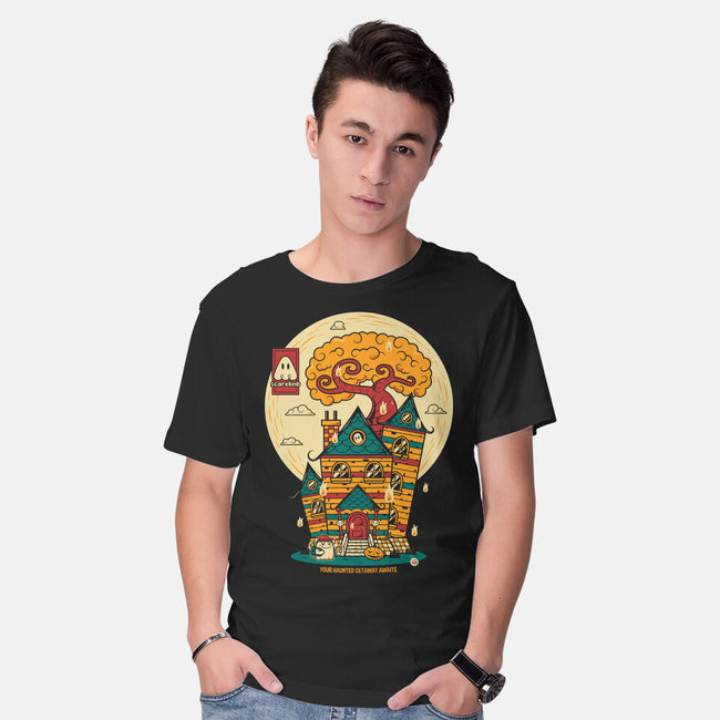 Haunted Getaway-Mens-Basic-Tee-krisren28