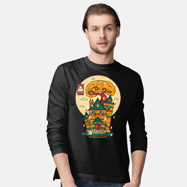Haunted Getaway-Mens-Long Sleeved-Tee-krisren28
