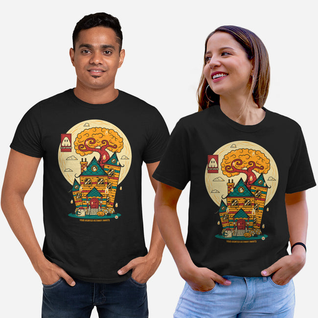 Haunted Getaway-Unisex-Basic-Tee-krisren28