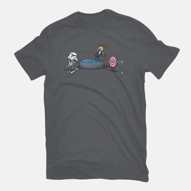 Hurry And Hit The Target-Mens-Basic-Tee-Boggs Nicolas