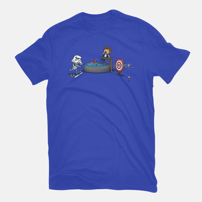Hurry And Hit The Target-Mens-Basic-Tee-Boggs Nicolas