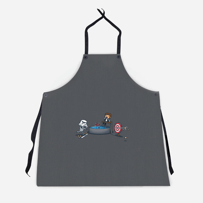 Hurry And Hit The Target-Unisex-Kitchen-Apron-Boggs Nicolas