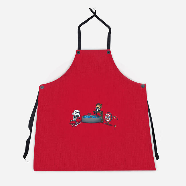 Hurry And Hit The Target-Unisex-Kitchen-Apron-Boggs Nicolas