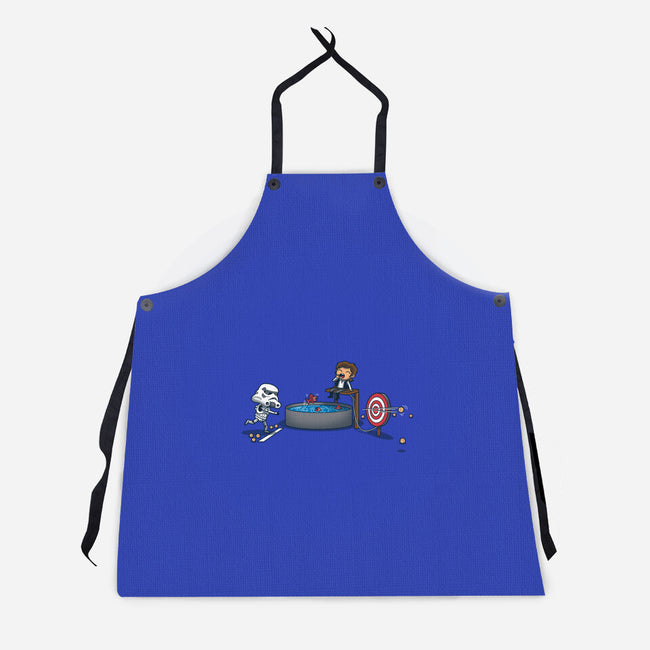 Hurry And Hit The Target-Unisex-Kitchen-Apron-Boggs Nicolas