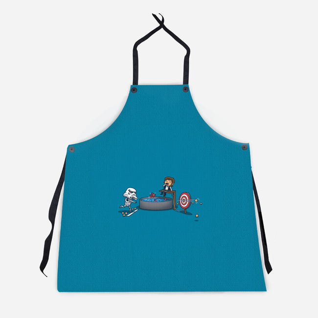 Hurry And Hit The Target-Unisex-Kitchen-Apron-Boggs Nicolas