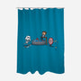 Hurry And Hit The Target-None-Polyester-Shower Curtain-Boggs Nicolas