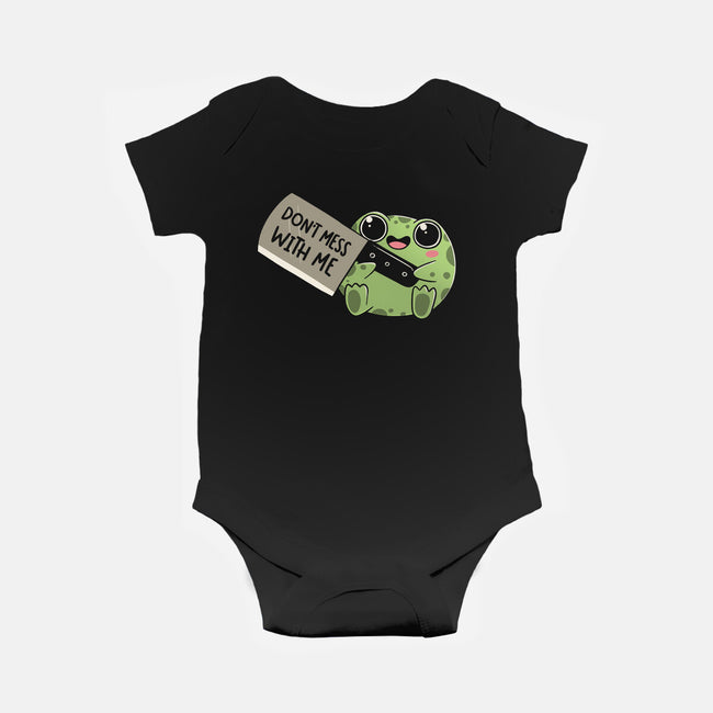 Be Warned-Baby-Basic-Onesie-koalastudio