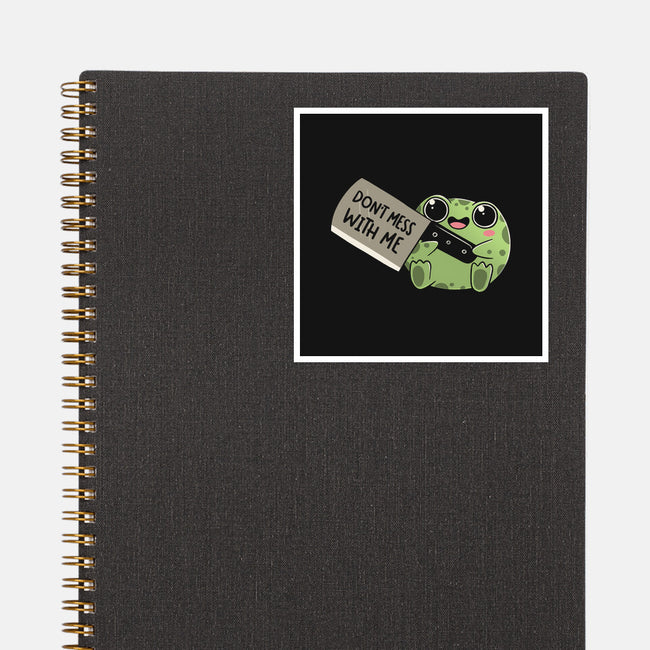 Be Warned-None-Glossy-Sticker-koalastudio