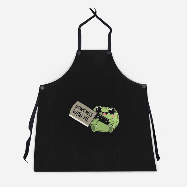 Be Warned-Unisex-Kitchen-Apron-koalastudio