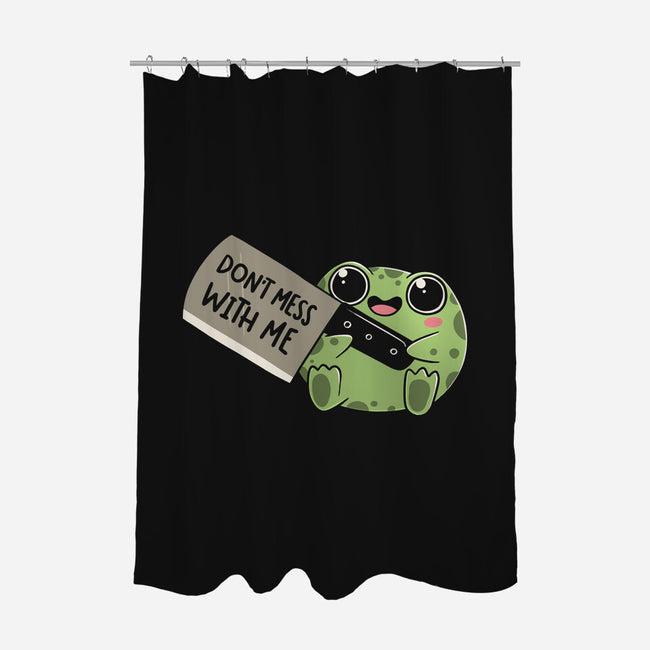 Be Warned-None-Polyester-Shower Curtain-koalastudio
