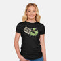 Be Warned-Womens-Fitted-Tee-koalastudio