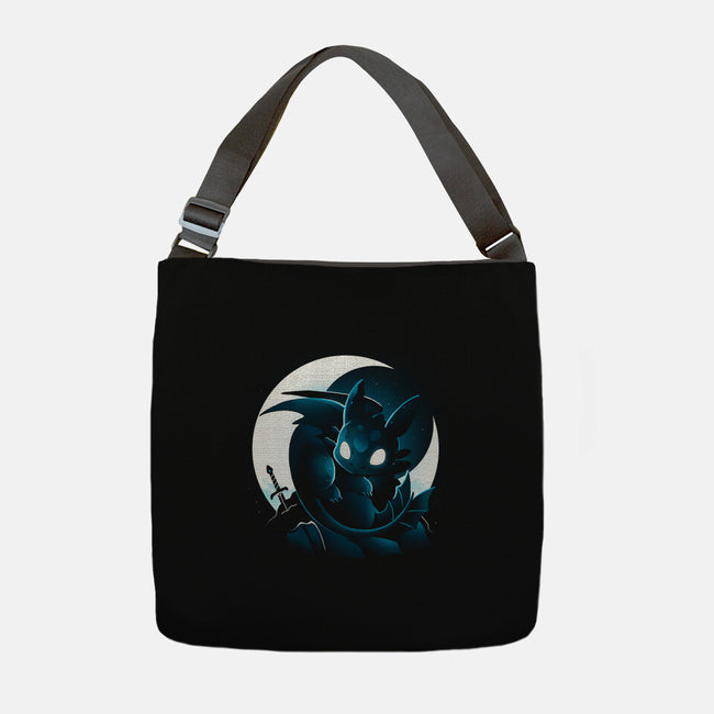 Starlight Dragon-None-Adjustable Tote-Bag-Vallina84