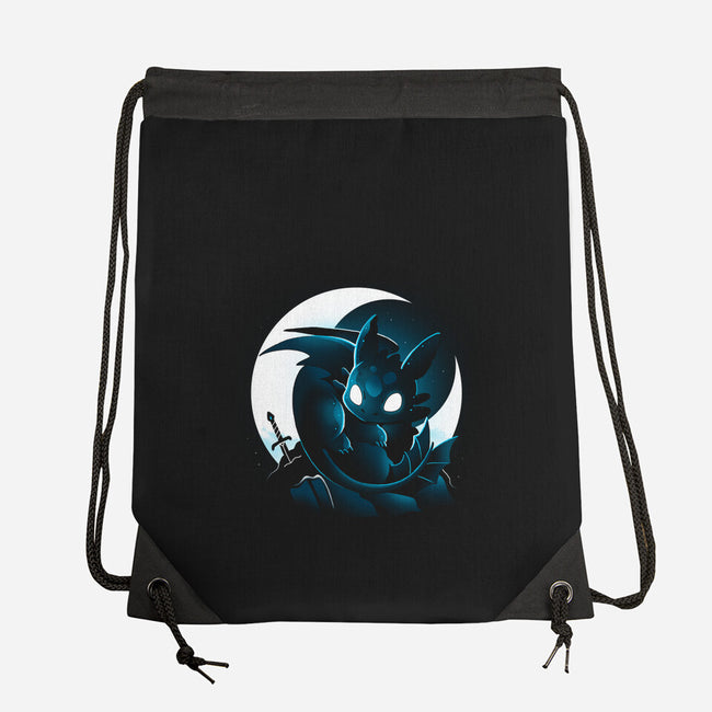 Starlight Dragon-None-Drawstring-Bag-Vallina84