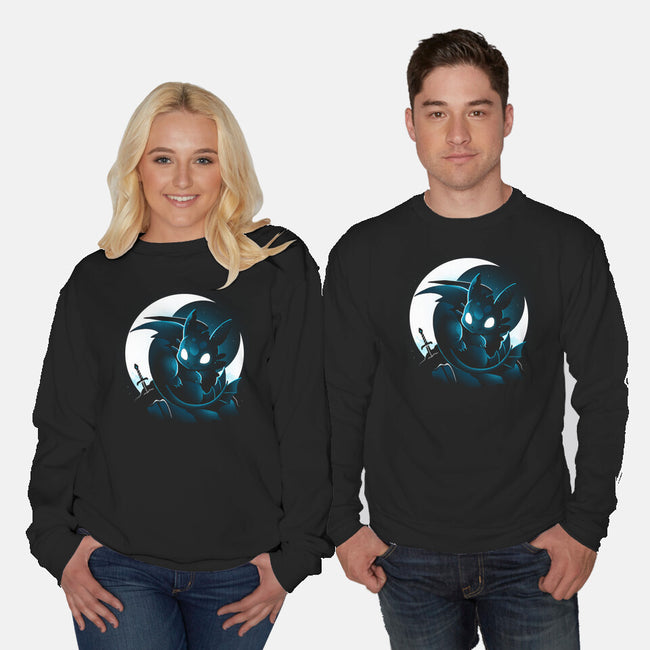 Starlight Dragon-Unisex-Crew Neck-Sweatshirt-Vallina84