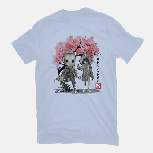 Six And Mono Sumi-e-Womens-Basic-Tee-DrMonekers