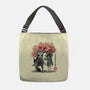 Six And Mono Sumi-e-None-Adjustable Tote-Bag-DrMonekers