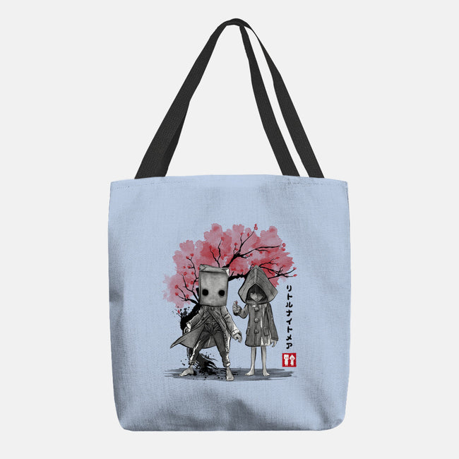 Six And Mono Sumi-e-None-Basic Tote-Bag-DrMonekers