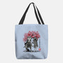 Six And Mono Sumi-e-None-Basic Tote-Bag-DrMonekers