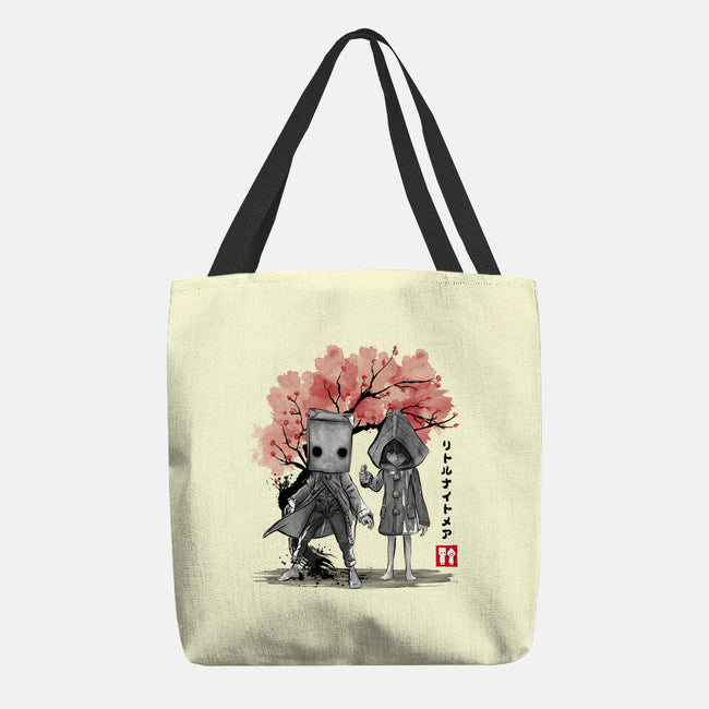 Six And Mono Sumi-e-None-Basic Tote-Bag-DrMonekers
