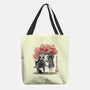 Six And Mono Sumi-e-None-Basic Tote-Bag-DrMonekers