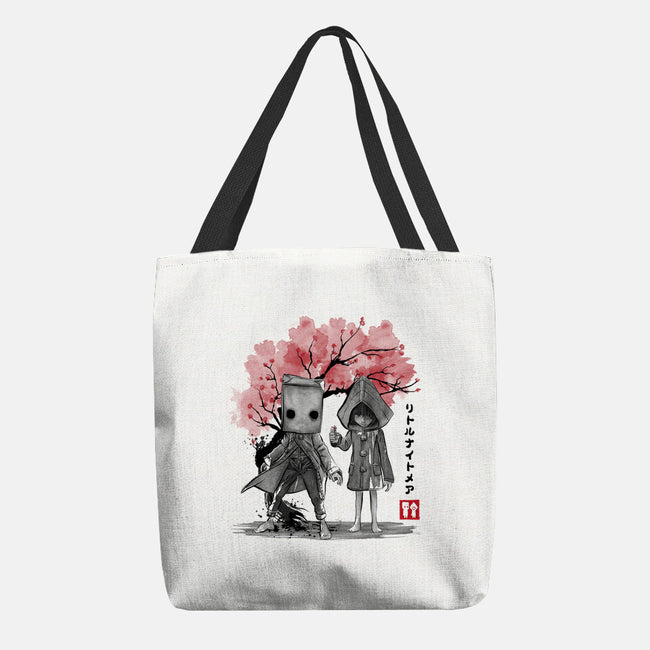Six And Mono Sumi-e-None-Basic Tote-Bag-DrMonekers