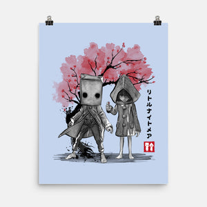Six And Mono Sumi-e-None-Matte-Poster-DrMonekers