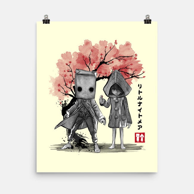 Six And Mono Sumi-e-None-Matte-Poster-DrMonekers
