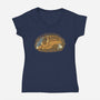Spirits Nap-Womens-V-Neck-Tee-pigboom