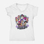 KPop Pilgrim-Womens-V-Neck-Tee-PrimePremne