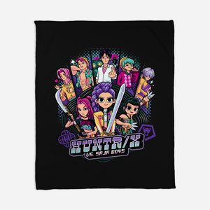 KPop Pilgrim-None-Fleece-Blanket-PrimePremne