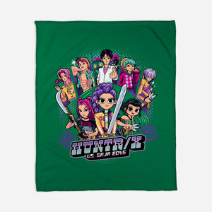 KPop Pilgrim-None-Fleece-Blanket-PrimePremne