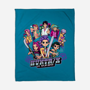 KPop Pilgrim-None-Fleece-Blanket-PrimePremne